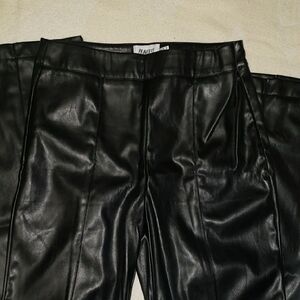 Princess Polly Flare Faux Leather Pants